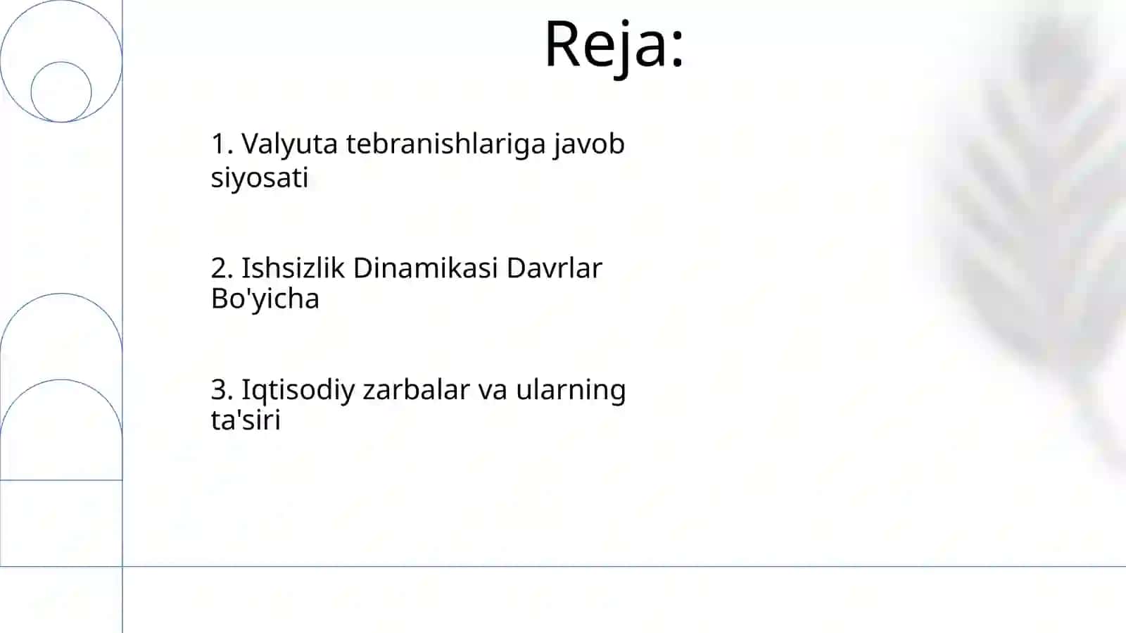 Iqtisodiy tebranishlar va ishsizlik 2