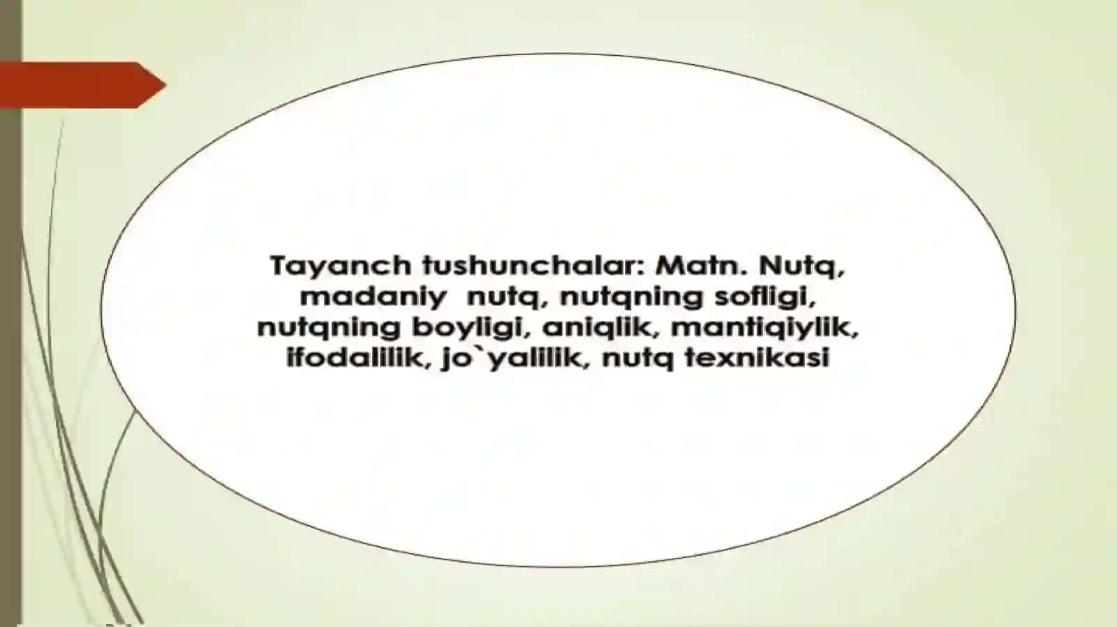 Nutq madaniyati va koʻp qirrali tushuncha. 2