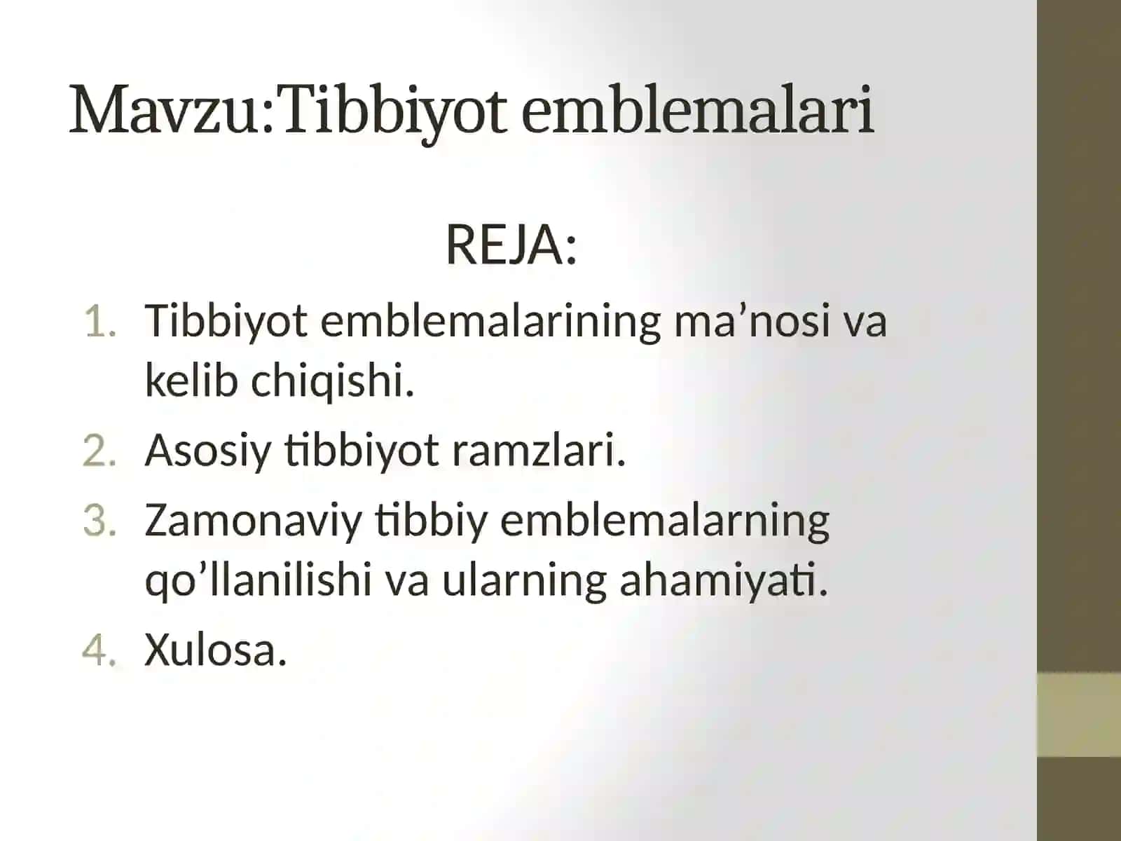 Tibbiyot emblemalari 2