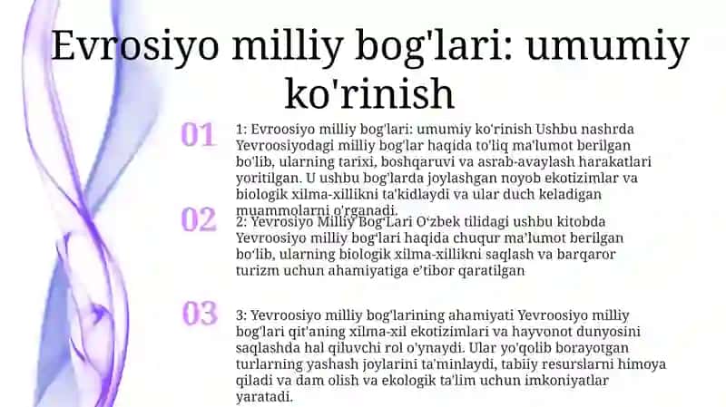Yevrosiyo Milliy Bog‘Lari 2