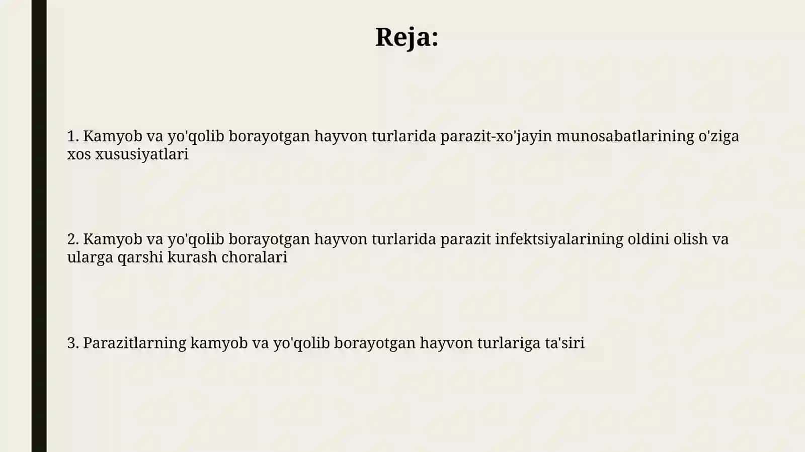 Parazit Hujayra Munosabatlari 2