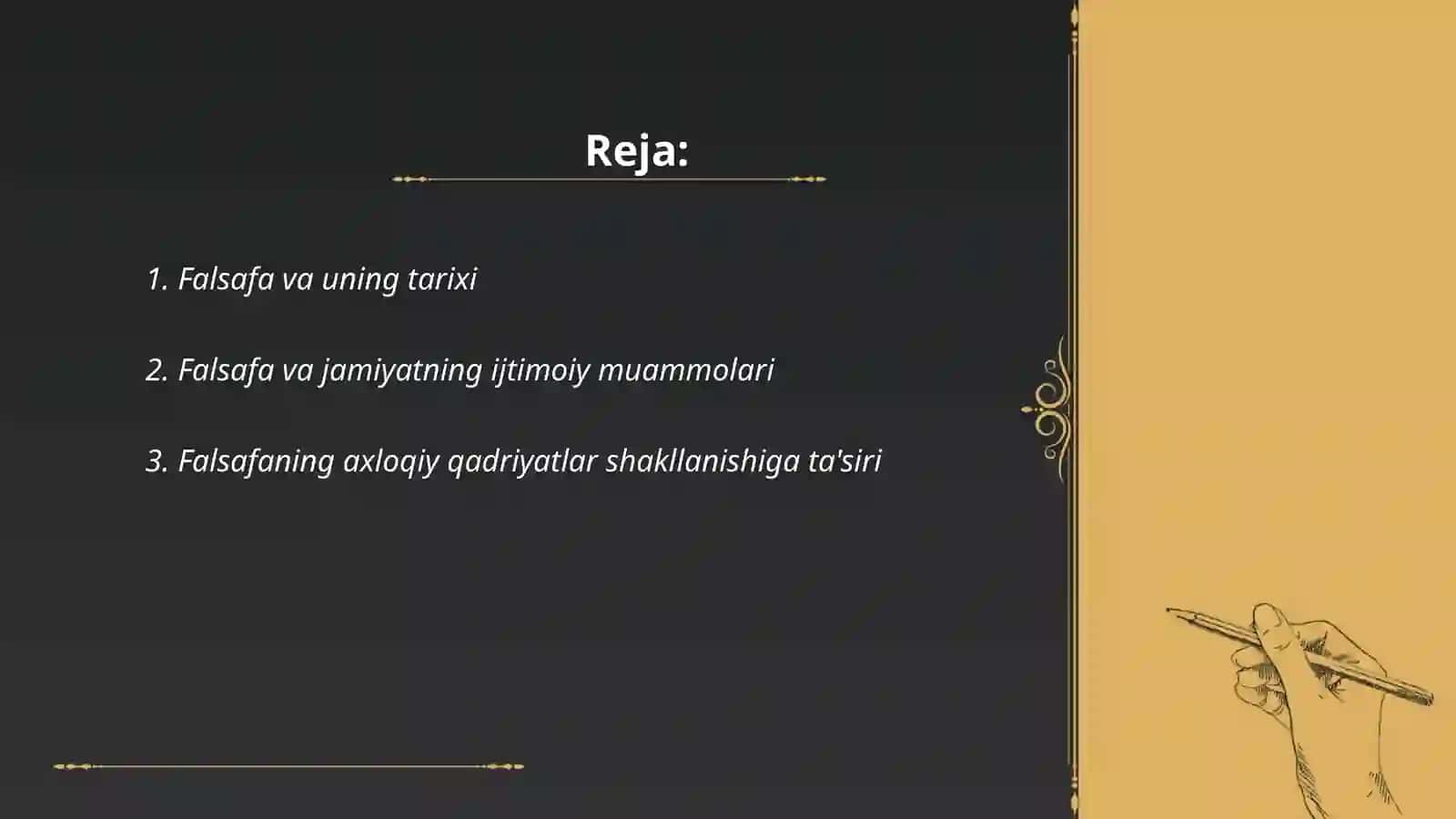 Falsafa va uning jamiyat hayotidagi roli 2