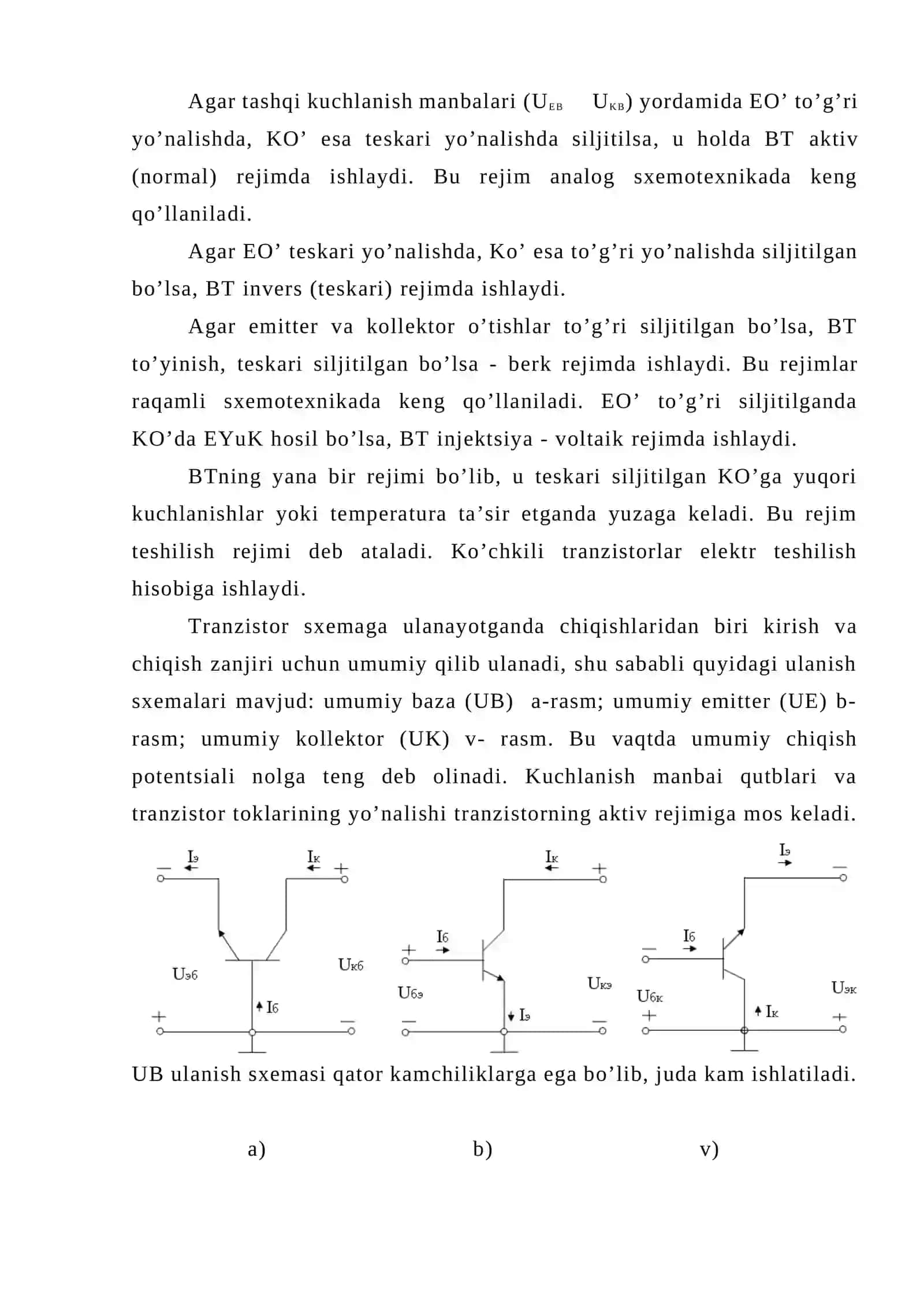 BIPOLYaR TRANZISTORLAR 2
