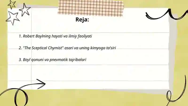 Robert Boyl va uni kimyoning ratsianal izga oʻtishdagi roli 2