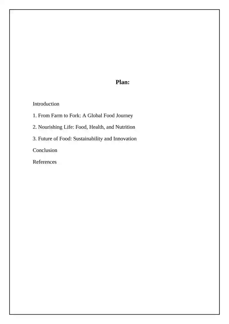 Food: From Farm to Fork 2