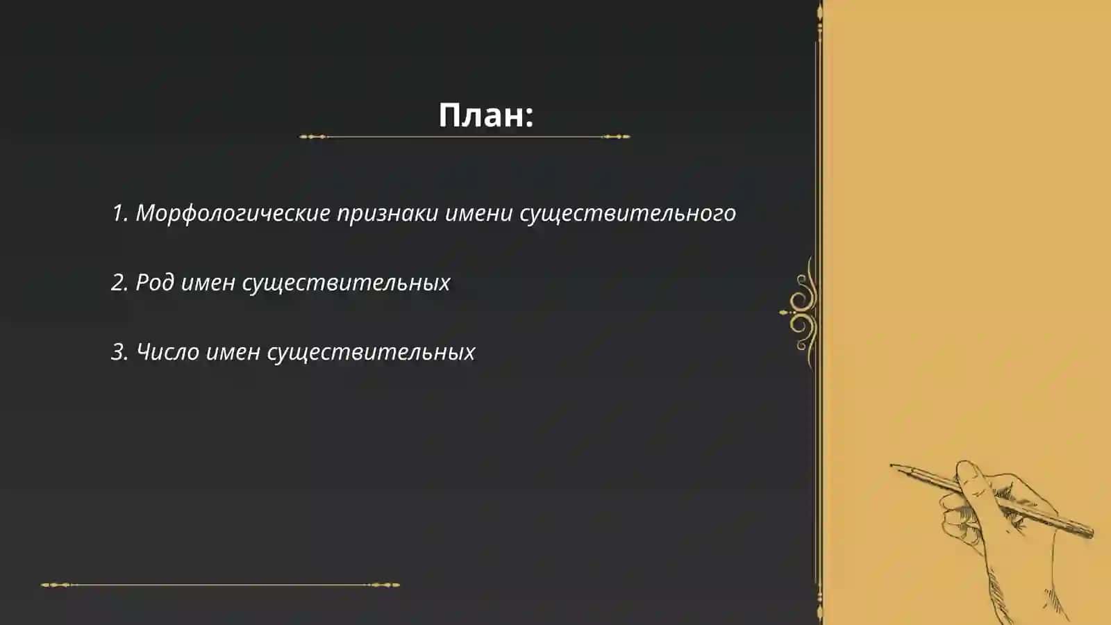 Морфология имен существительных 2