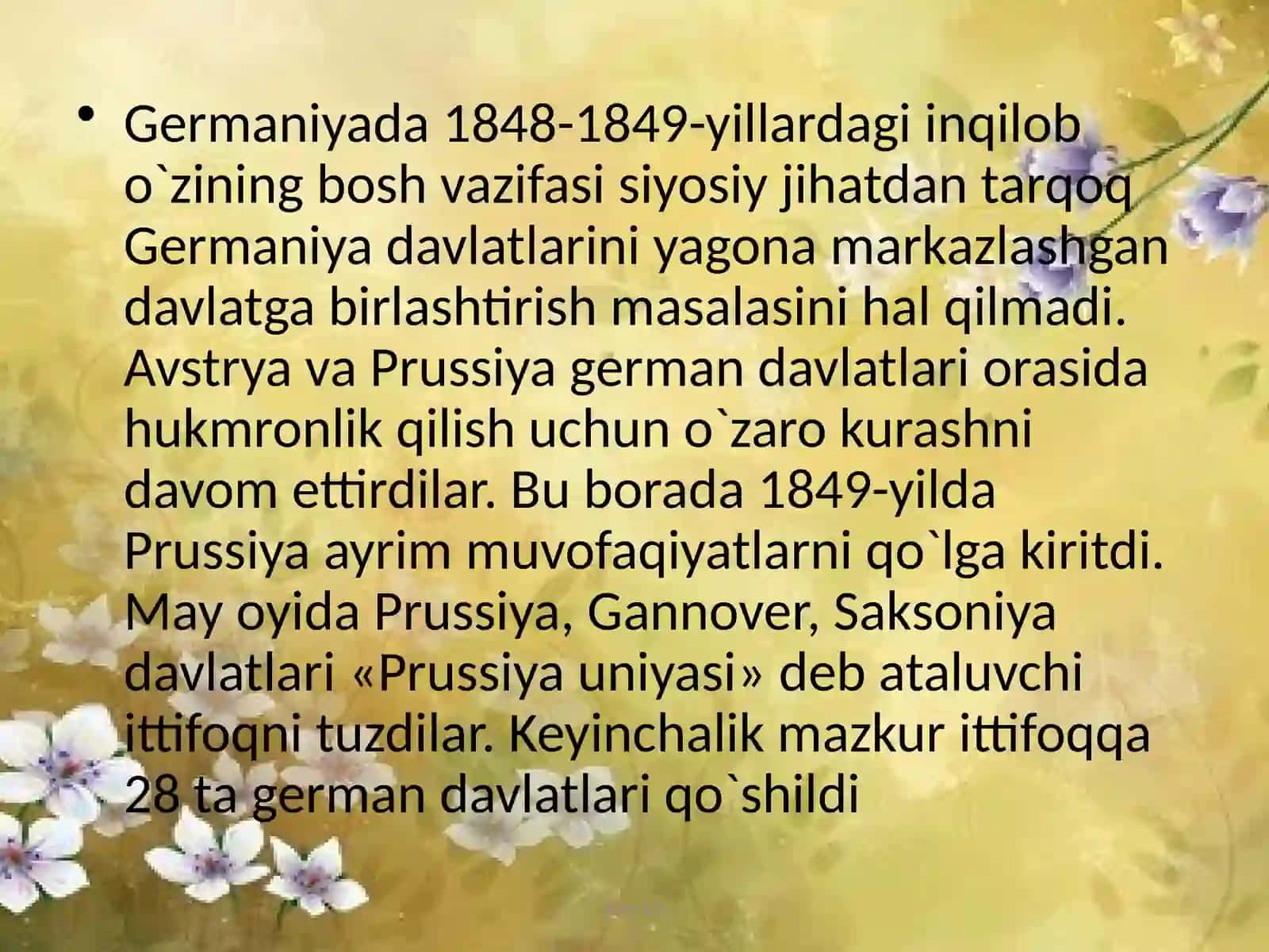 Germaniyaningbirlashtirilishi 2