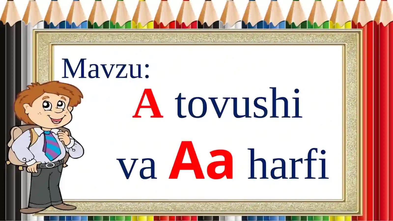 1-sinf Yozuv darsi 2