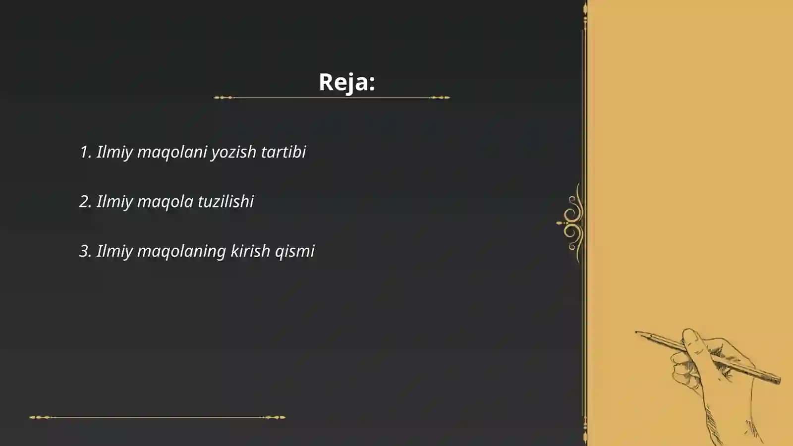Ilmiy maqolani yozish usuli 2