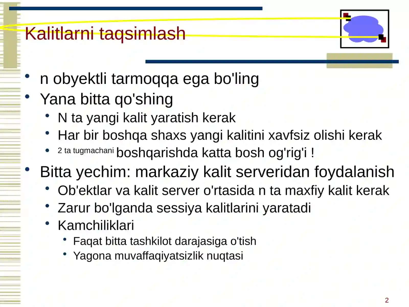 Kalitlarnitaqsimlashprotokollarifunksiyalari 2