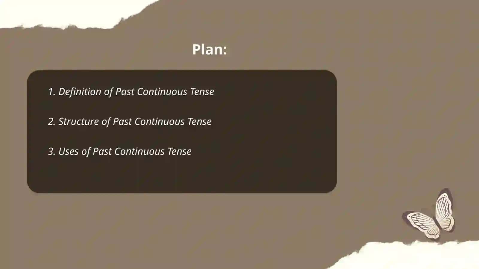 Past Continuous 2