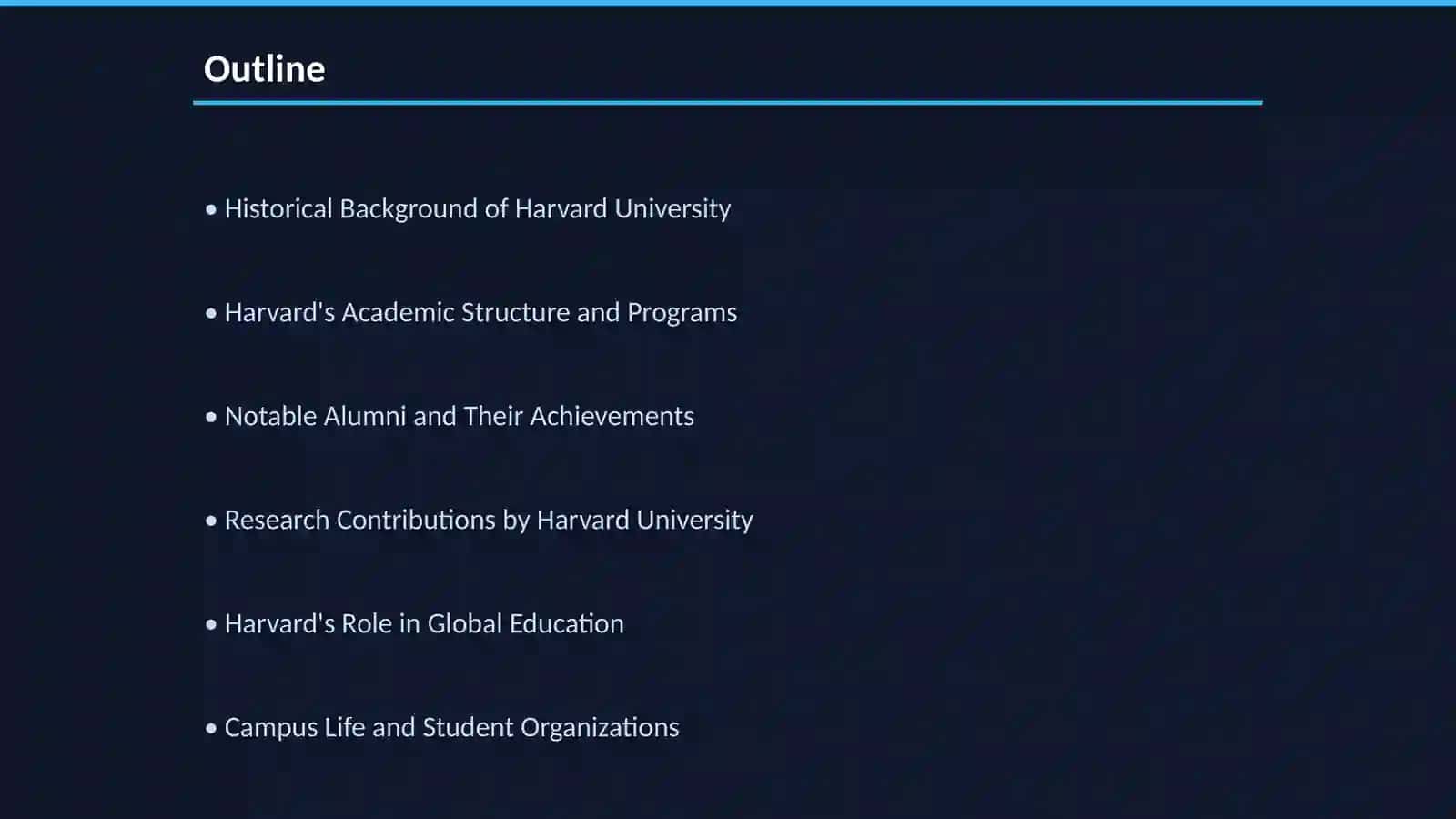 Harvard University 2