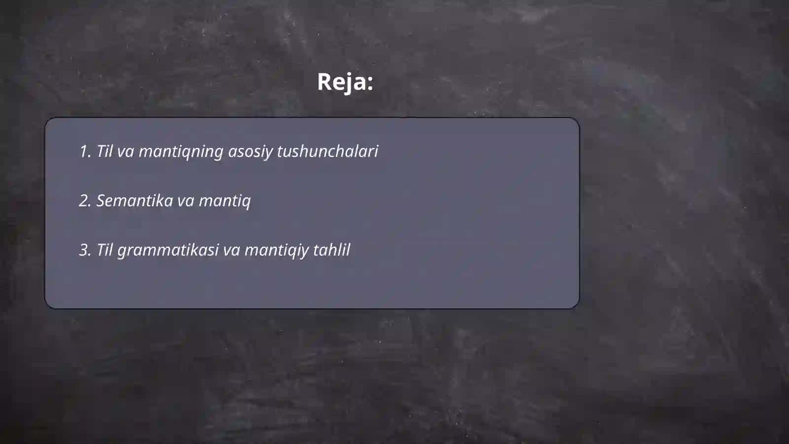 Tilshunoslik va mantiq 2