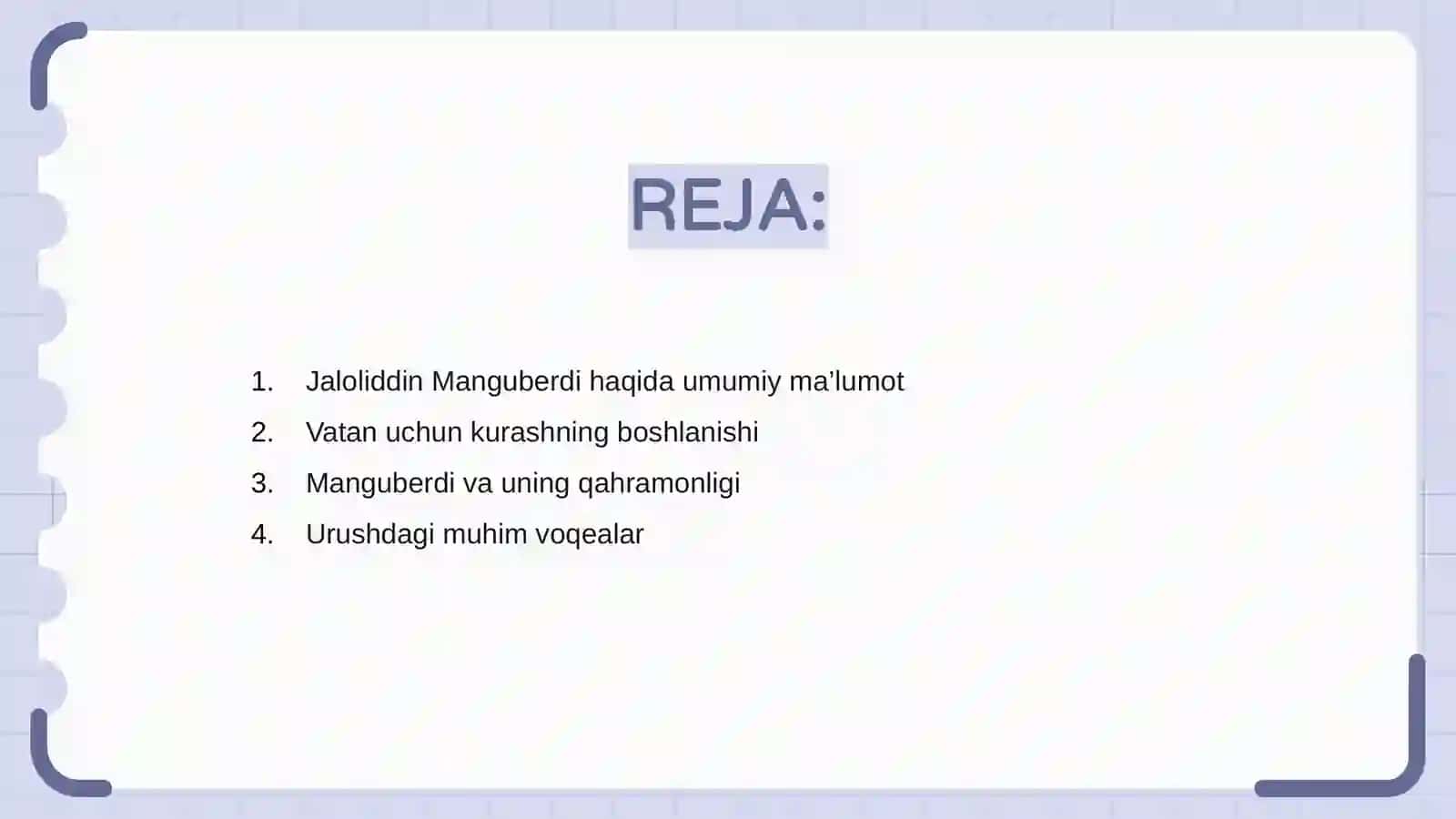 Jaloliddin Manguberdi - Vatan himoyachisi 2