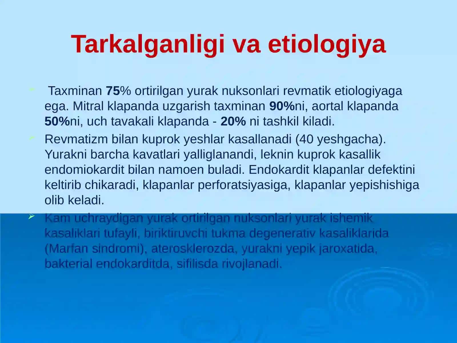Ortirilgan yurak nuqsonlari va yurak ishemik kasalligi 2