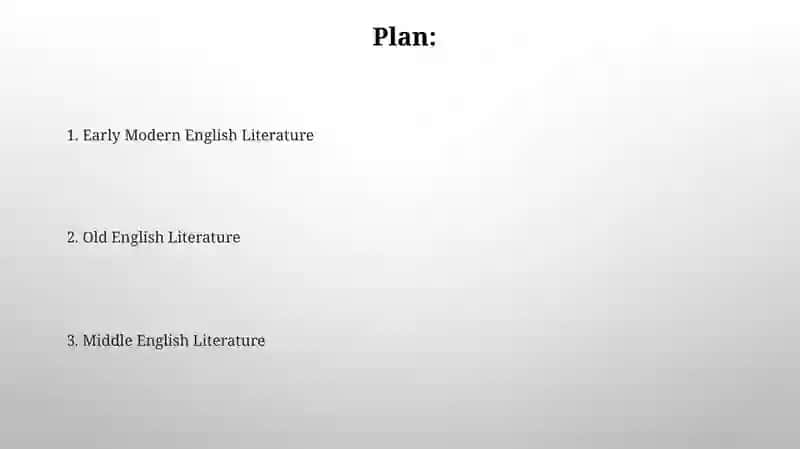 Period of English Literature 2