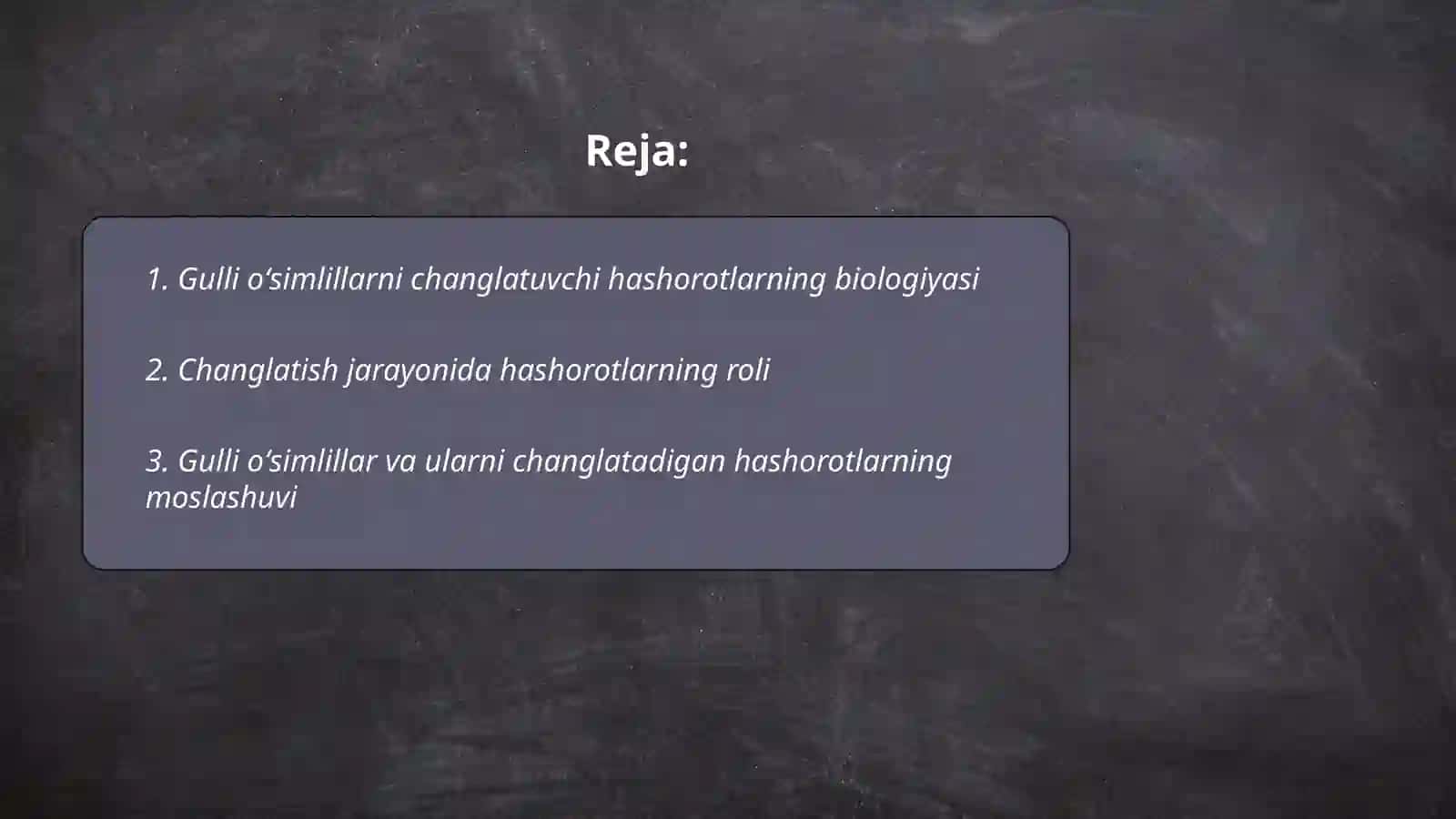 Gulli oʻsimlillarni changlatuvchi hashorotlar 2