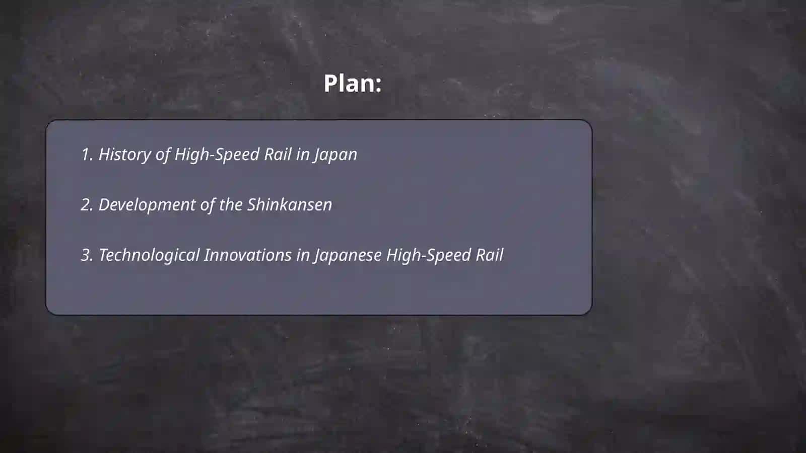 Shinkansen: High-Speed Rail in Japan 2