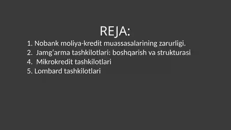 Nobank moliya-kredit muassasalari 2