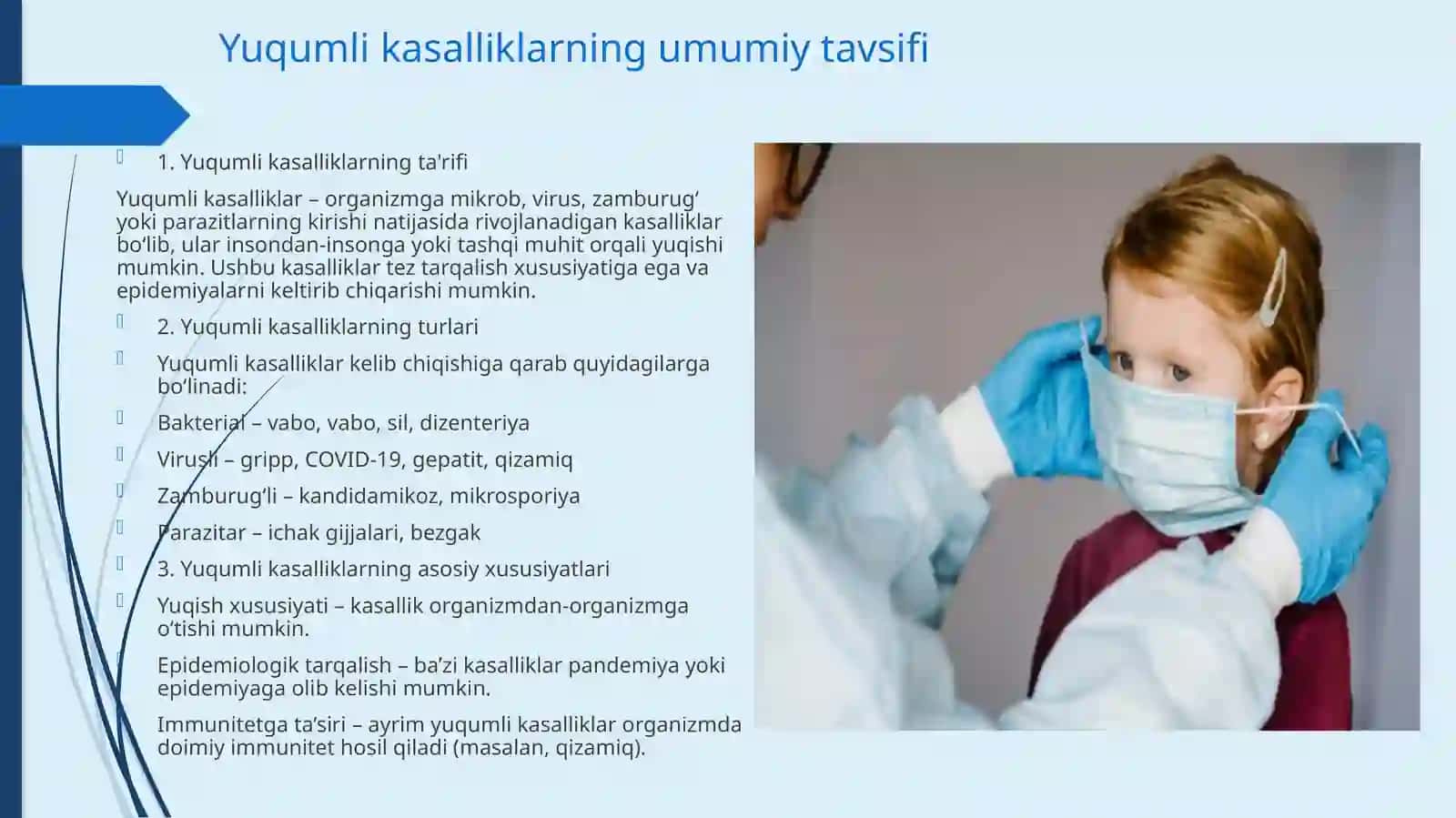 Yuqumli kasalliklarning tarqalish omillari 2