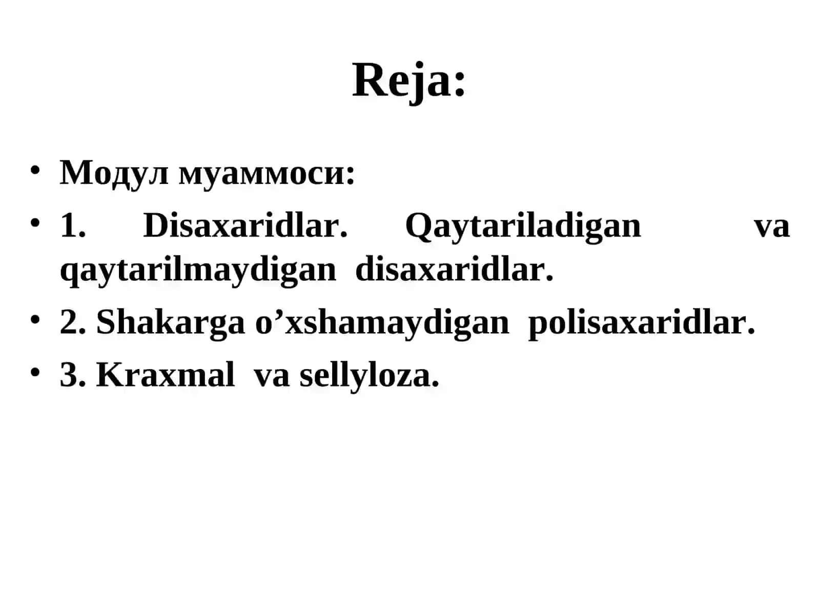 Disaxaridlar va polisaxaridlar 2