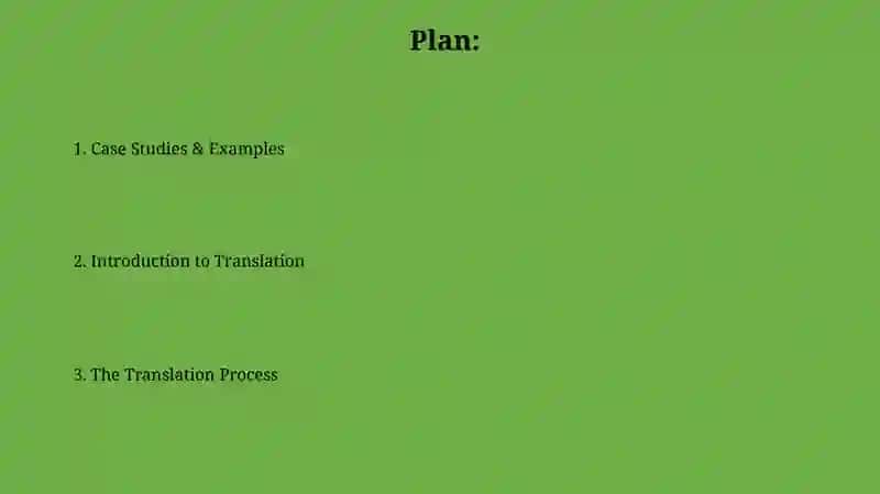The Translation of Simple and Complex Sentences 2