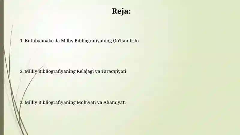 Milliy biblografiya 2
