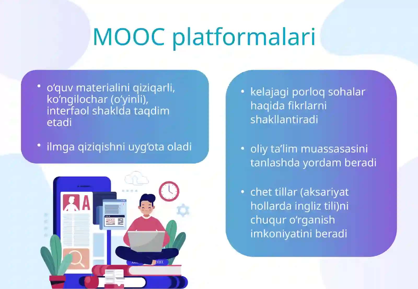 MOOC ASOSIDA MASOFAVIY TA’LIM OLISH 2