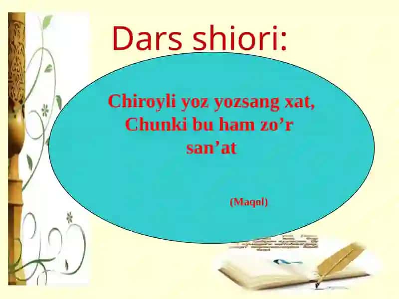 Husnixatga o‘rgatish  metodikasining shakllanish tarixi. 2