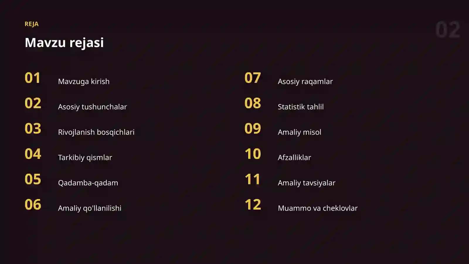 Sun'iy intellekt bo'yicha amaliy taqdimot · III to'plam 2