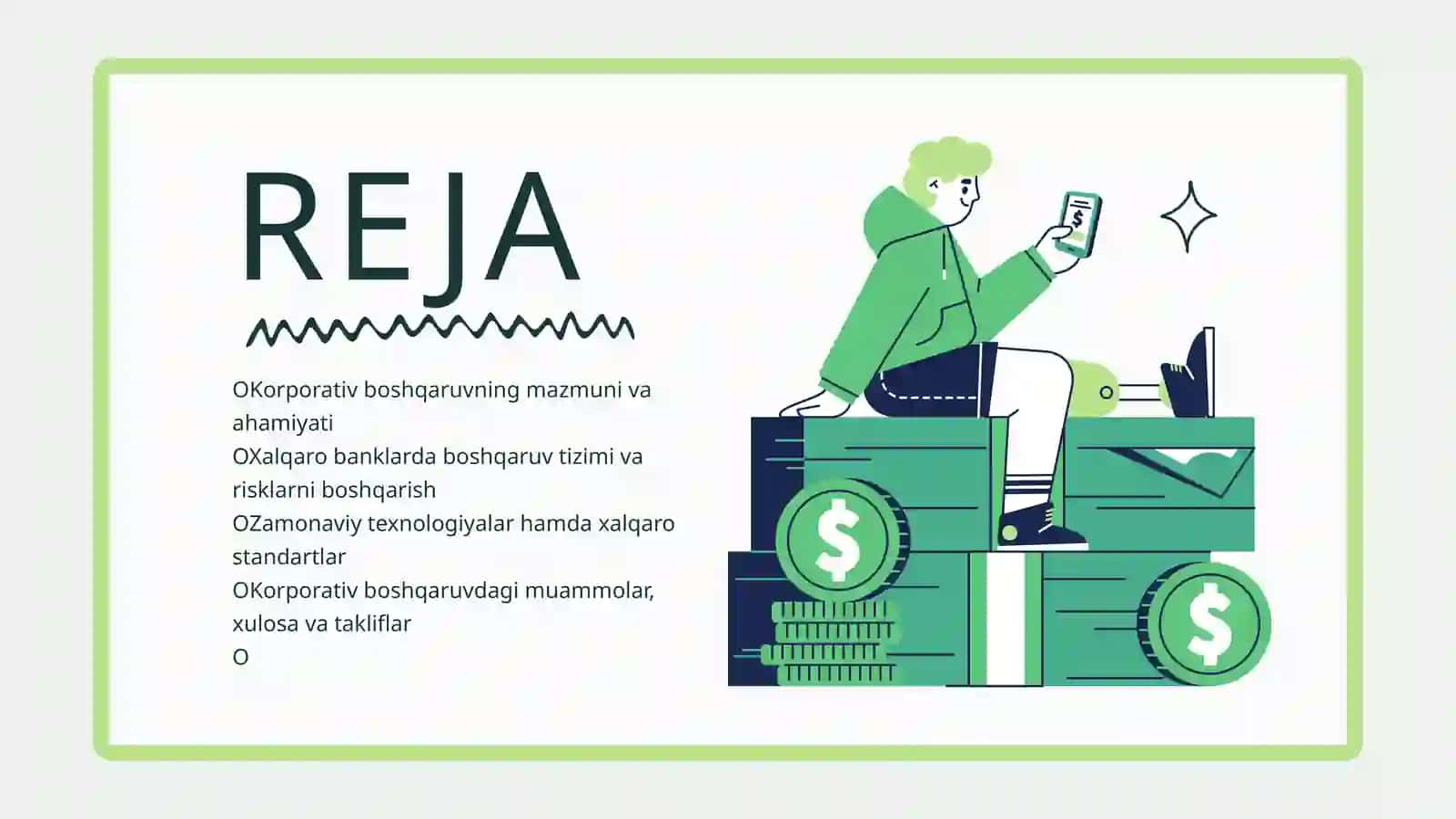 XALQARO BANKLARDA KORPORATIV BOSHQARUV 2