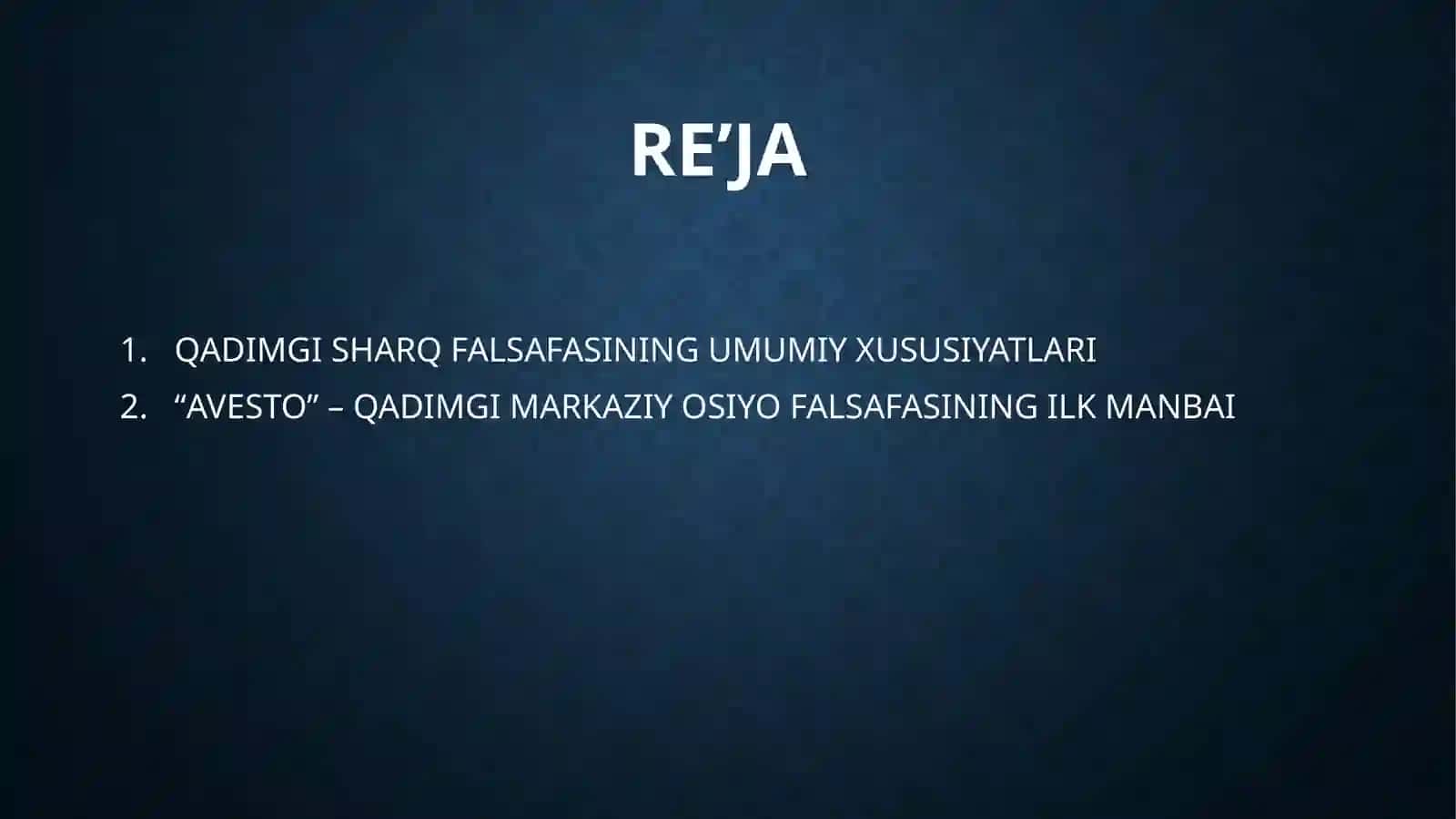 QADIMGI SHARQ FALSAFASINING UMUMIY XUSUSIYATLARI 2