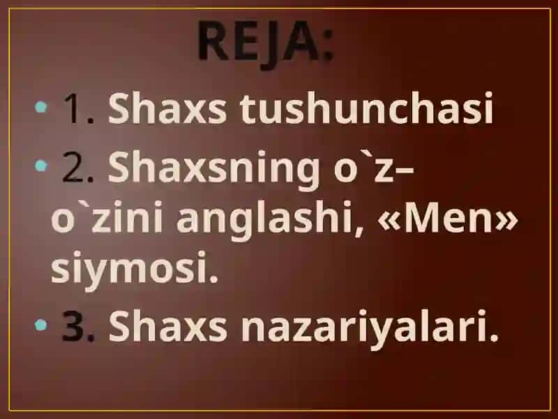 Shaxsnazariyalari 2