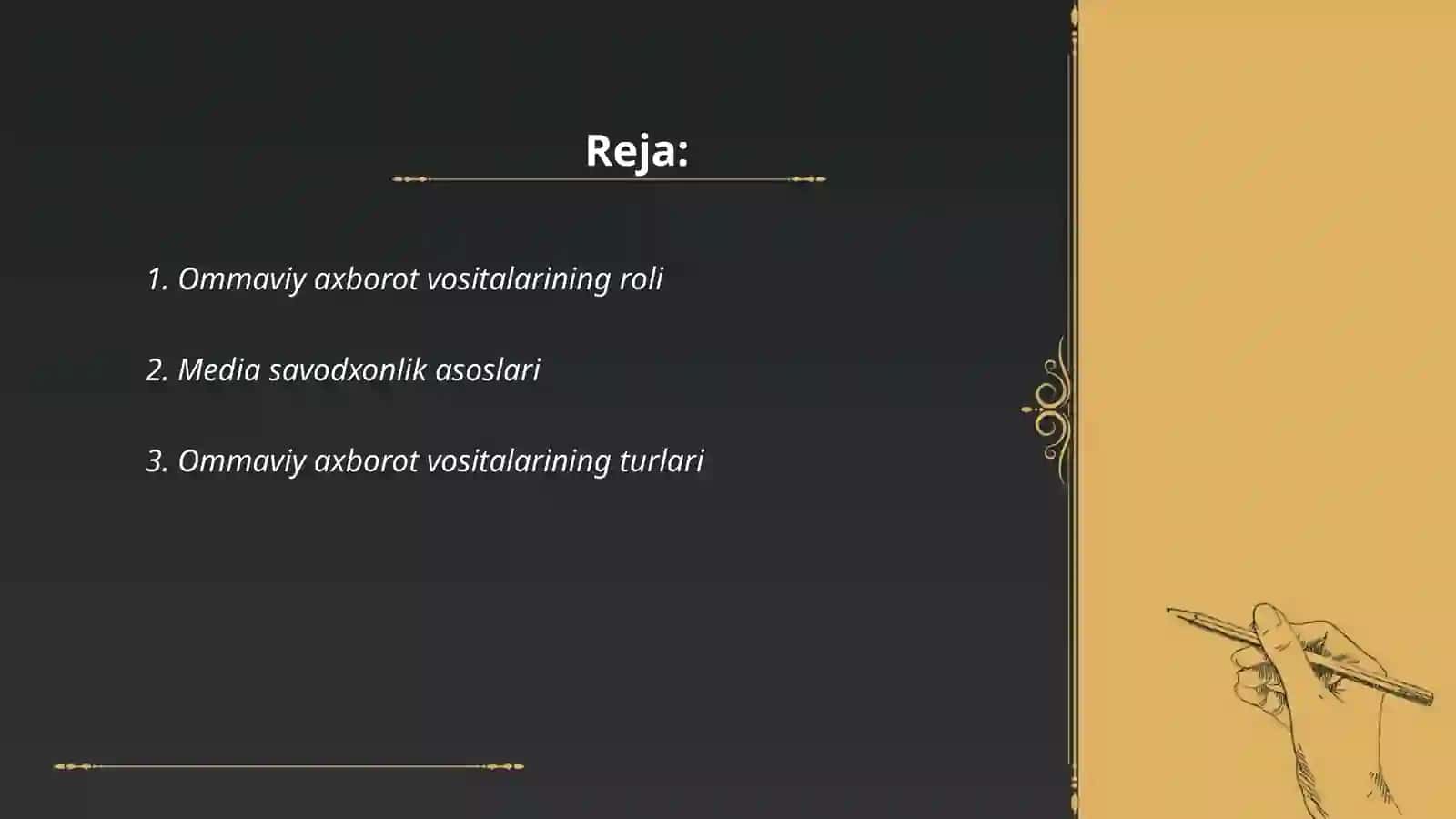 Media savodxonlik rivojlantirish yõllari 2