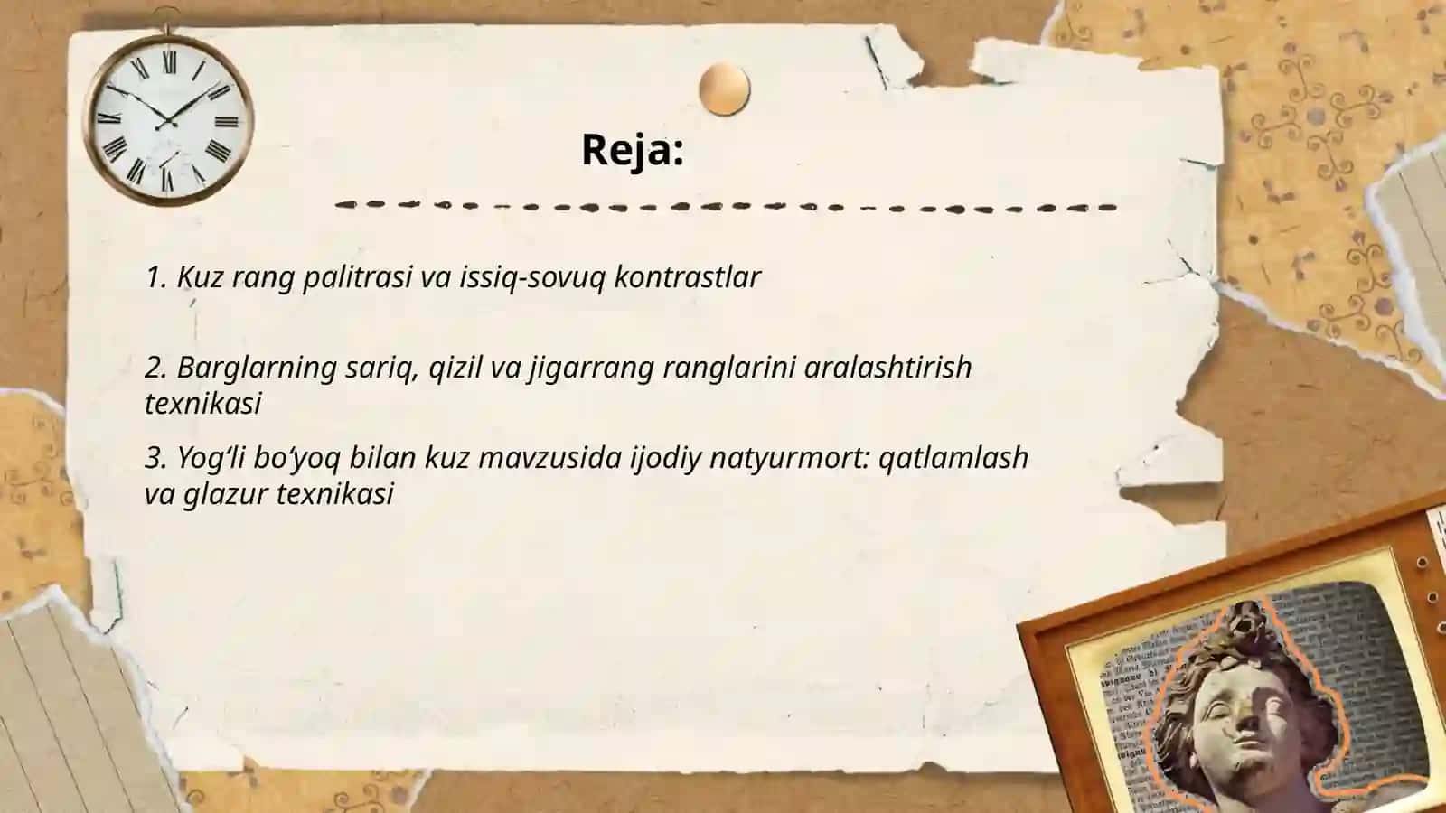 Kuz rang palitrasi va issiq-sovuq kontrastlar 2