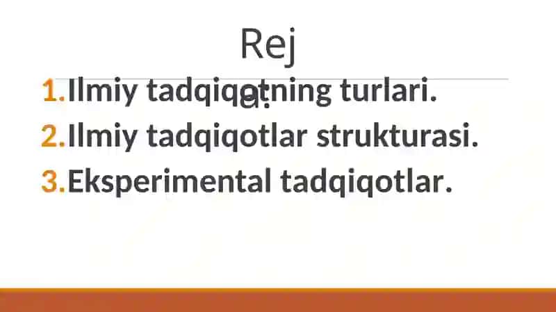 Ilmiy tadqiqot metodlari va ularning guruhlanishi 2