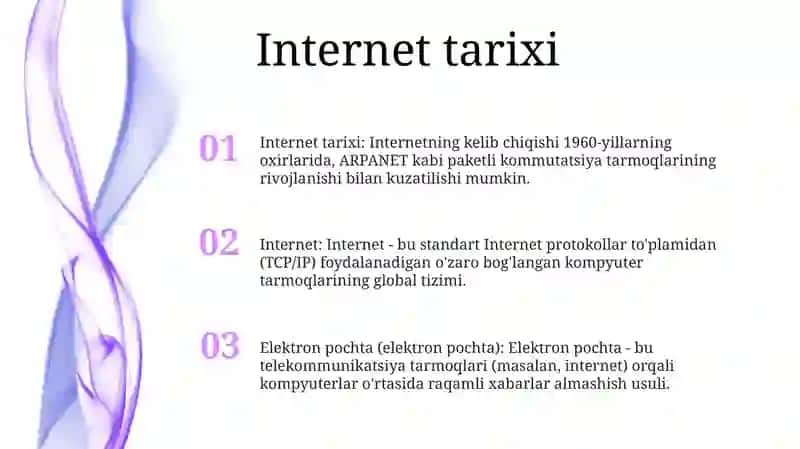 Internet Va Elektron Pochta 2