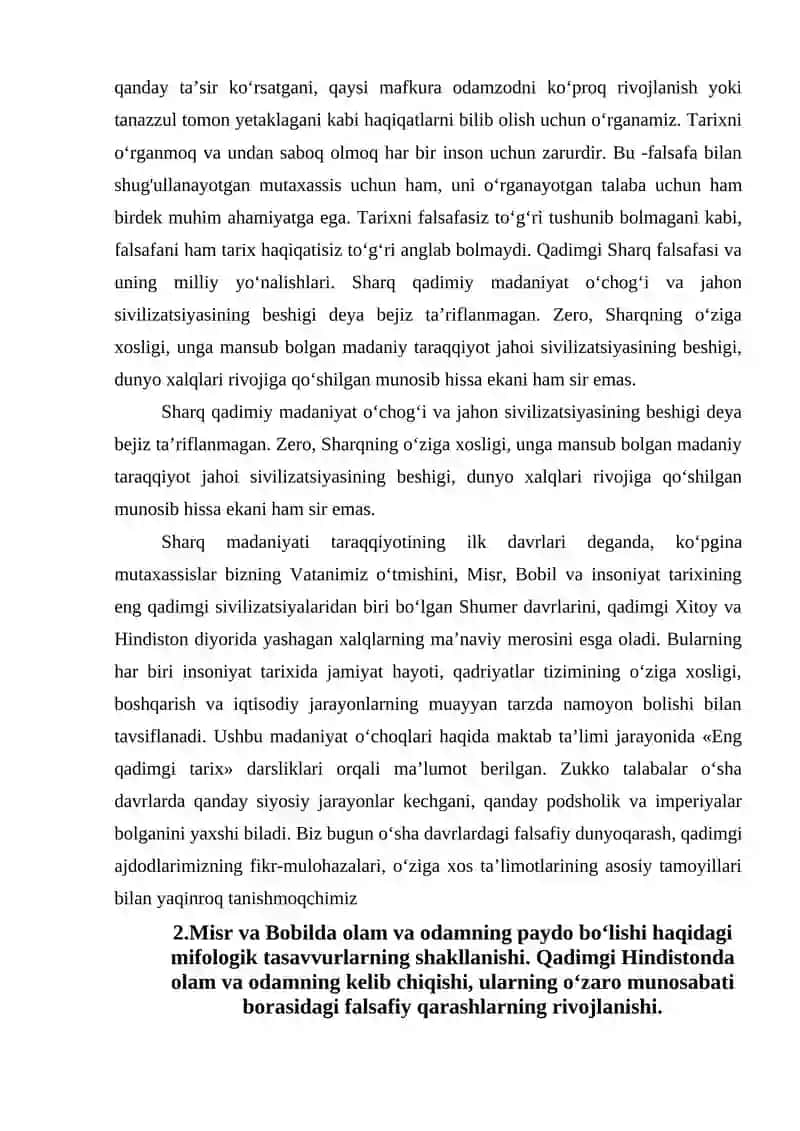 Sharq falsafasining mohiyati va ijtimoiy taraqqiyotdagi roli 2