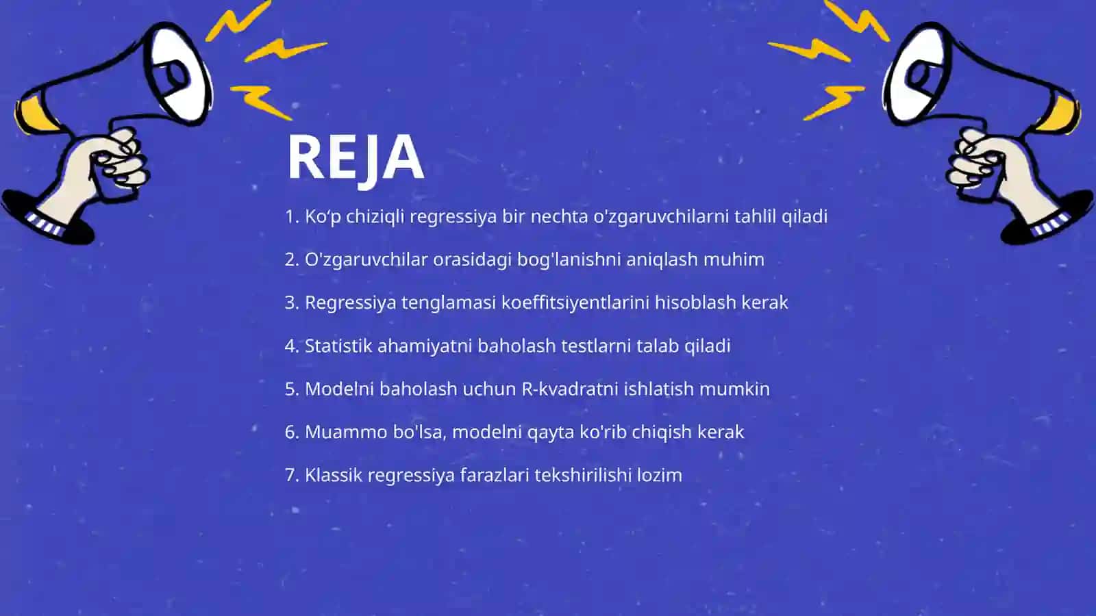 Koʻp chiziqli regressiya 2