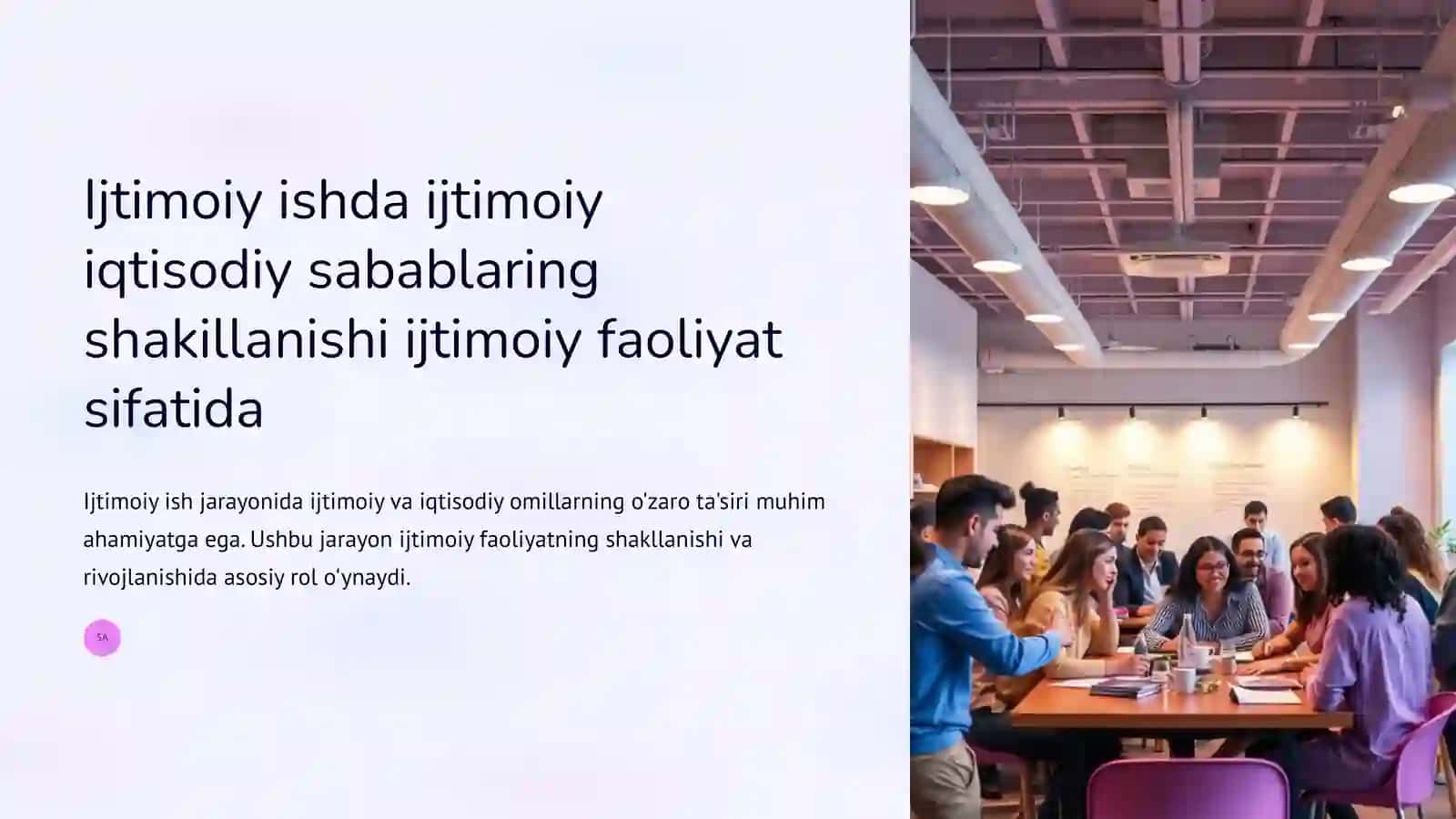 Ijtimoiy ishda iqtisodiy sabablarning shakillanishi 2