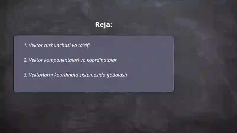 Vektorlarni tashkil etish 2