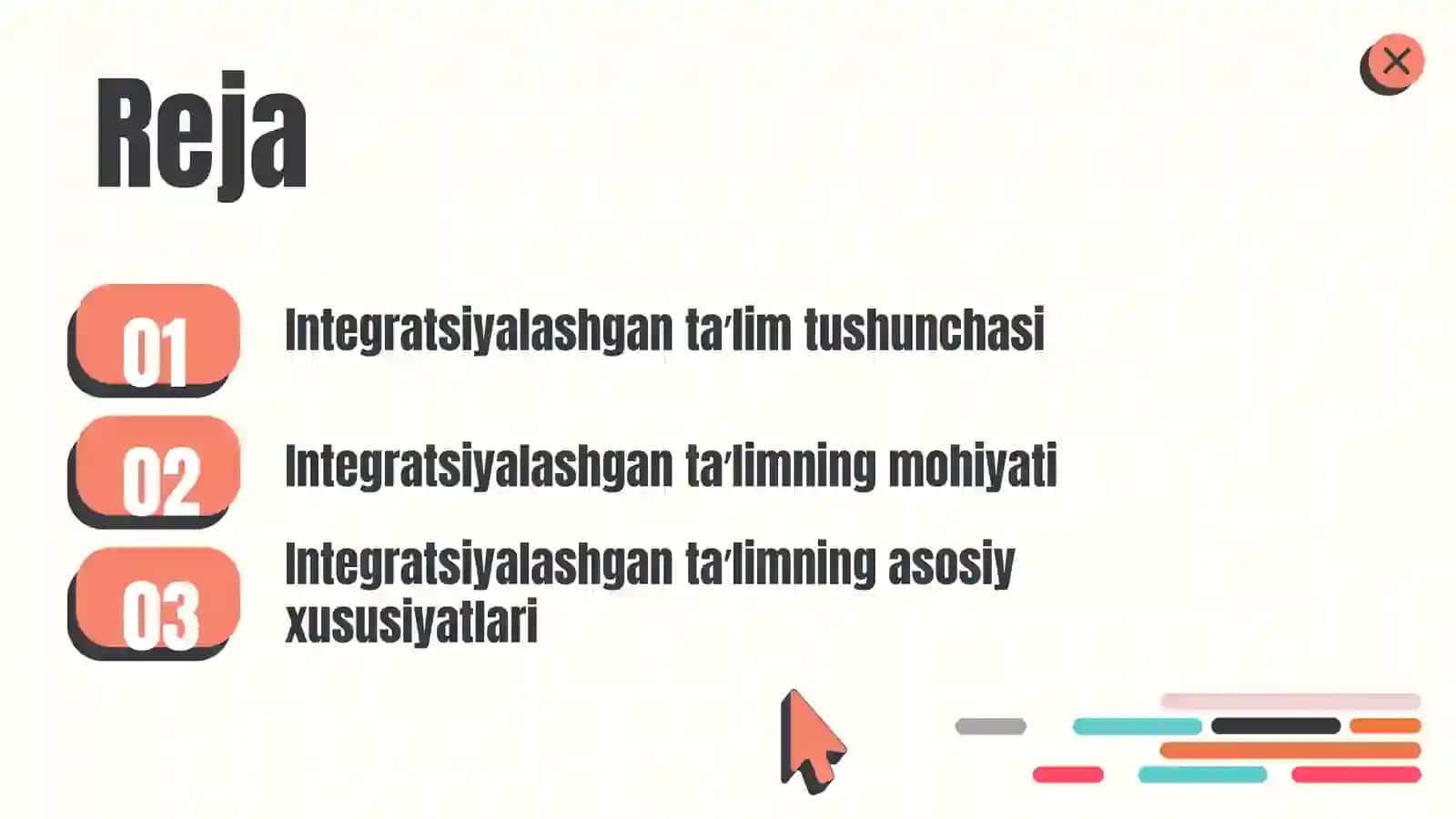 Integratsiyalashgan taʼlimning xususiyatlari 2