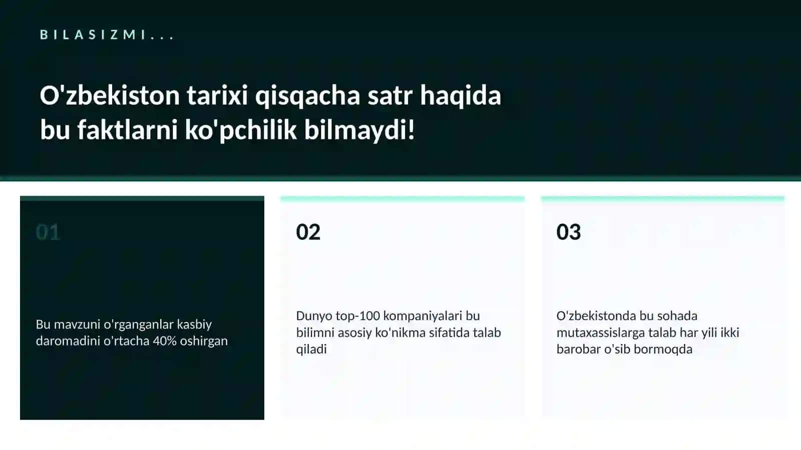 O'zbekiston tarixi qisqacha satr 2