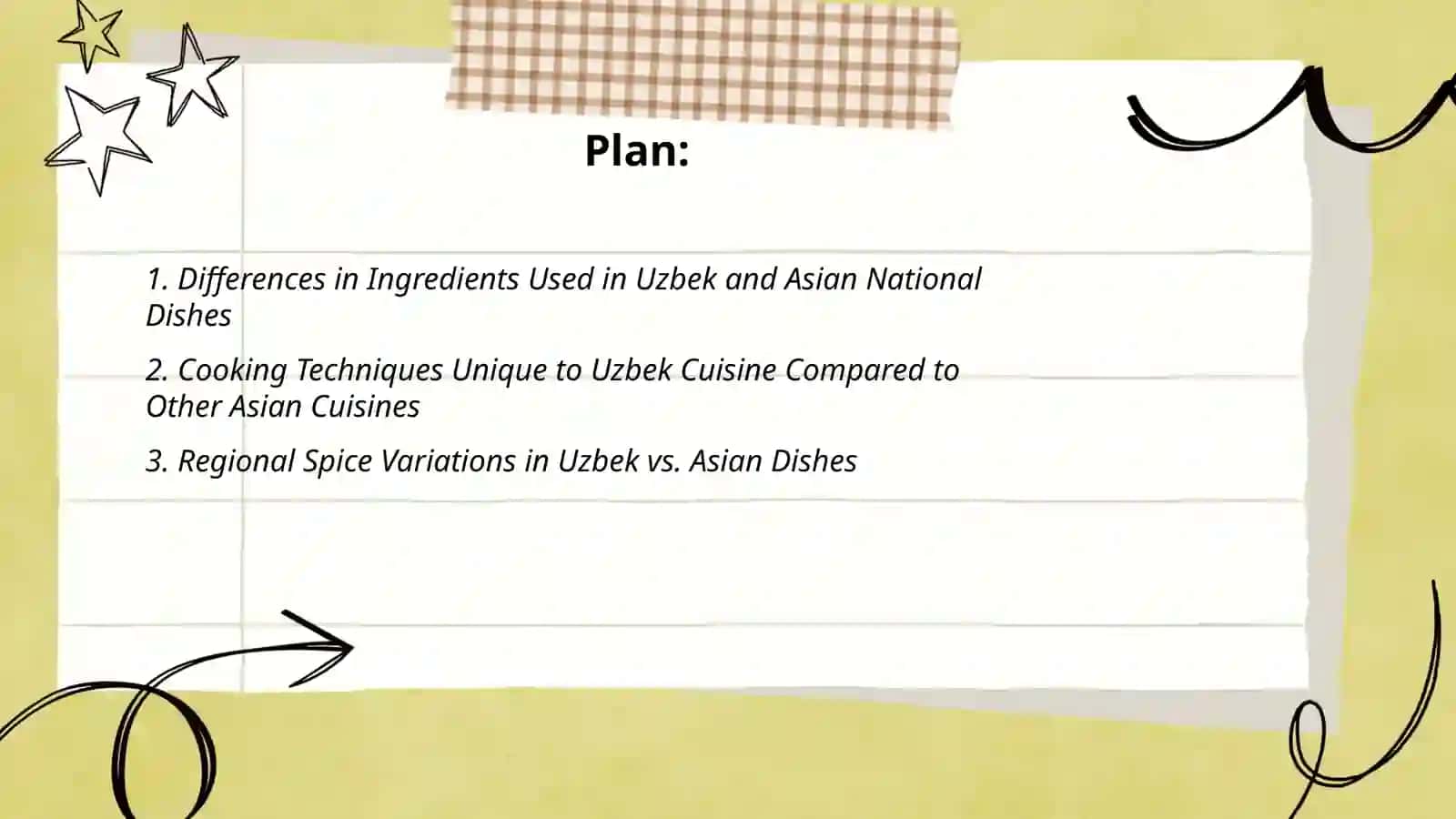Differences and recipes in national dishes of Uzbek and Asian countries 2