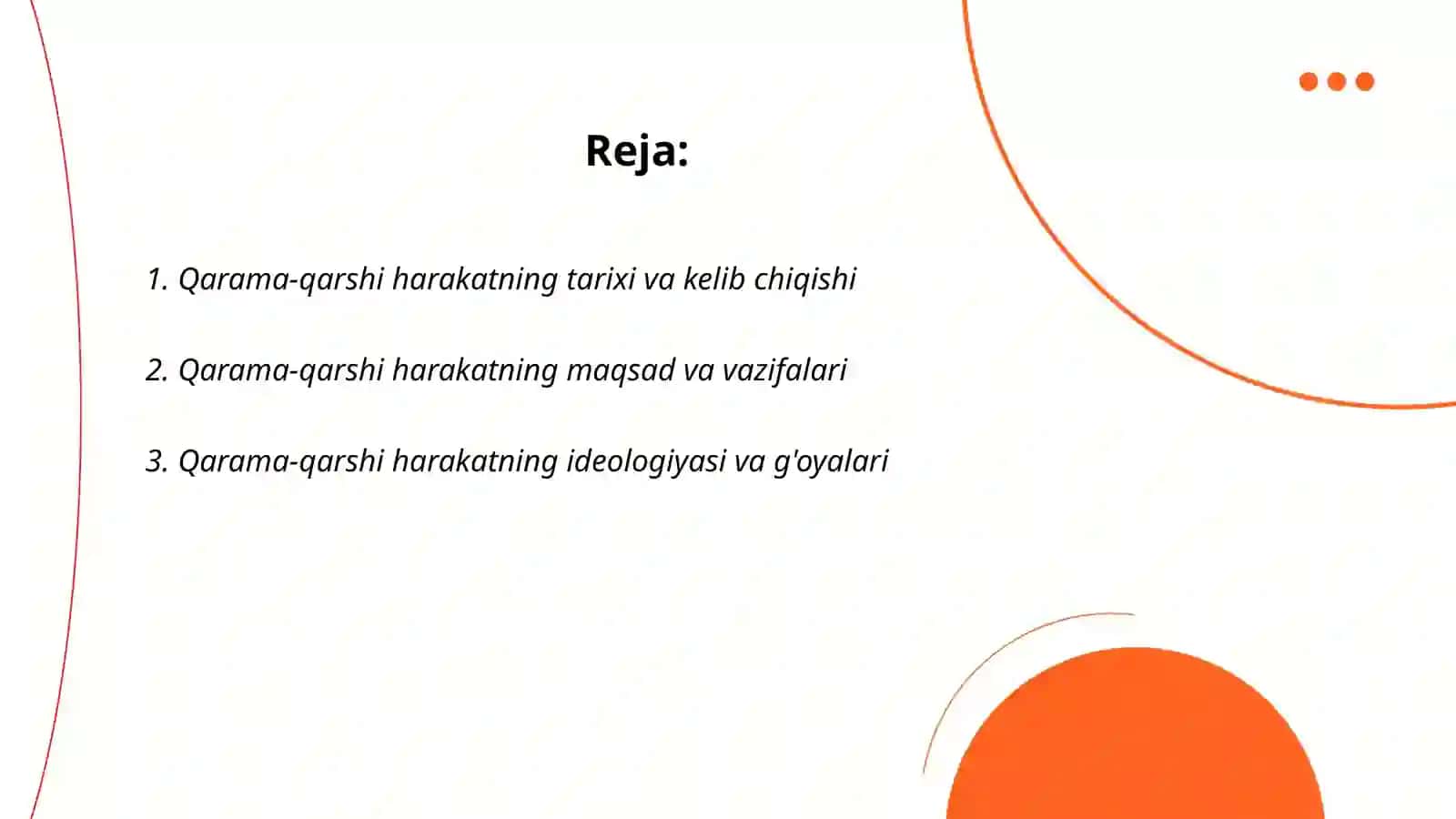 Qarama-qarshi harakat 2