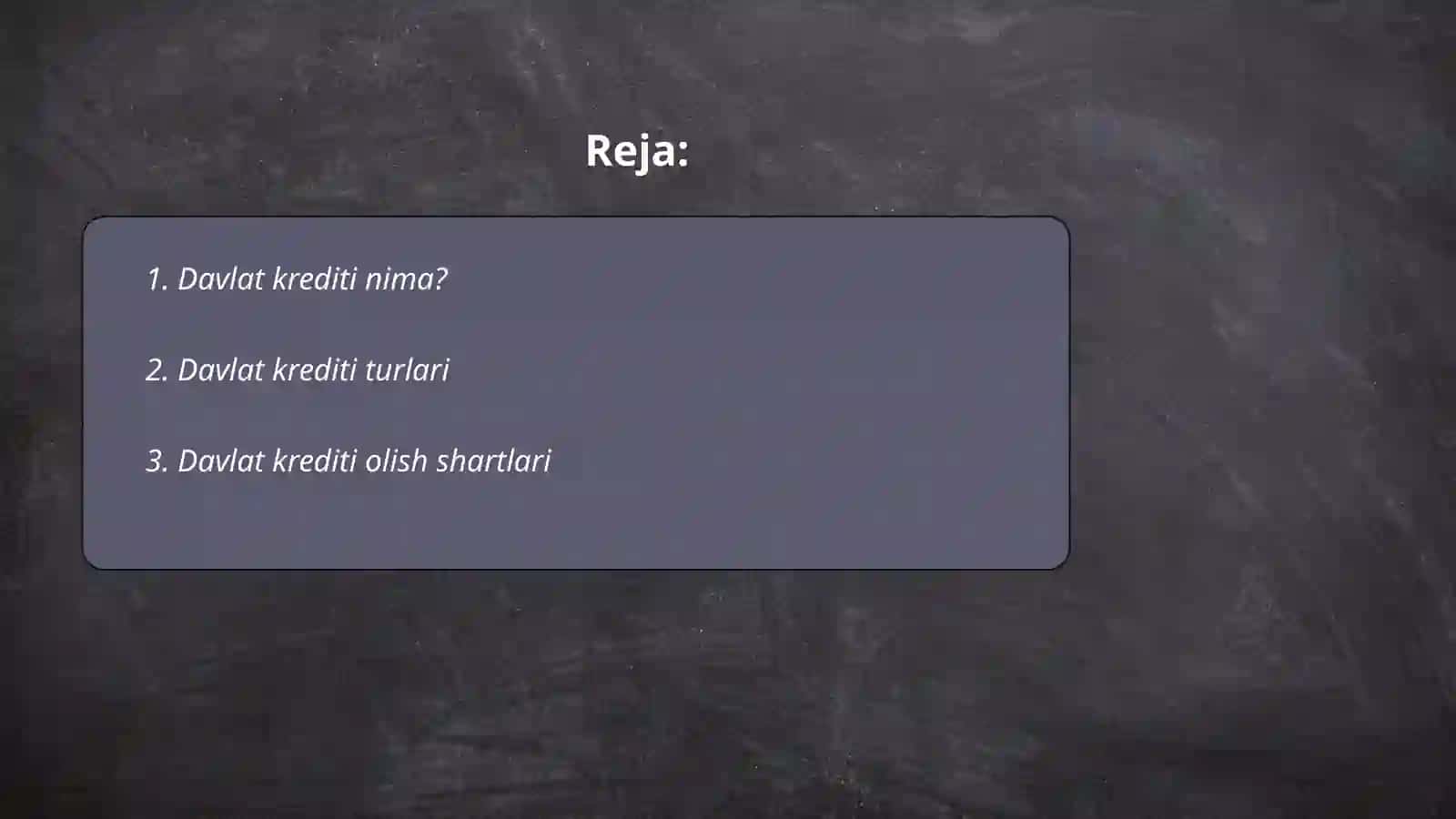Davlat krediti 2