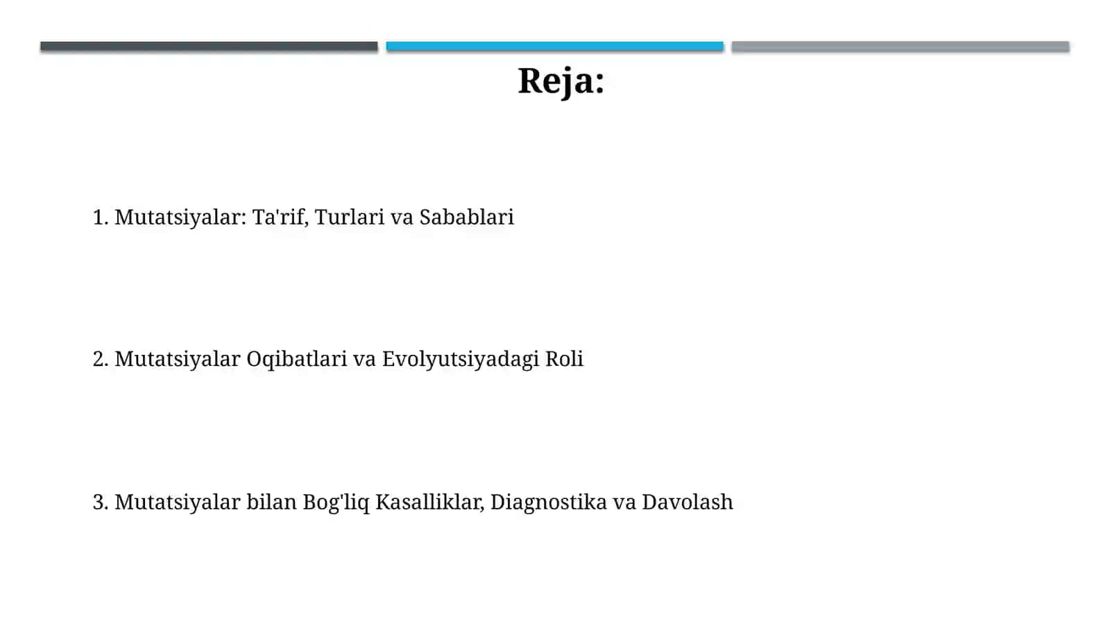 Mutatsiya va uning xillari 2