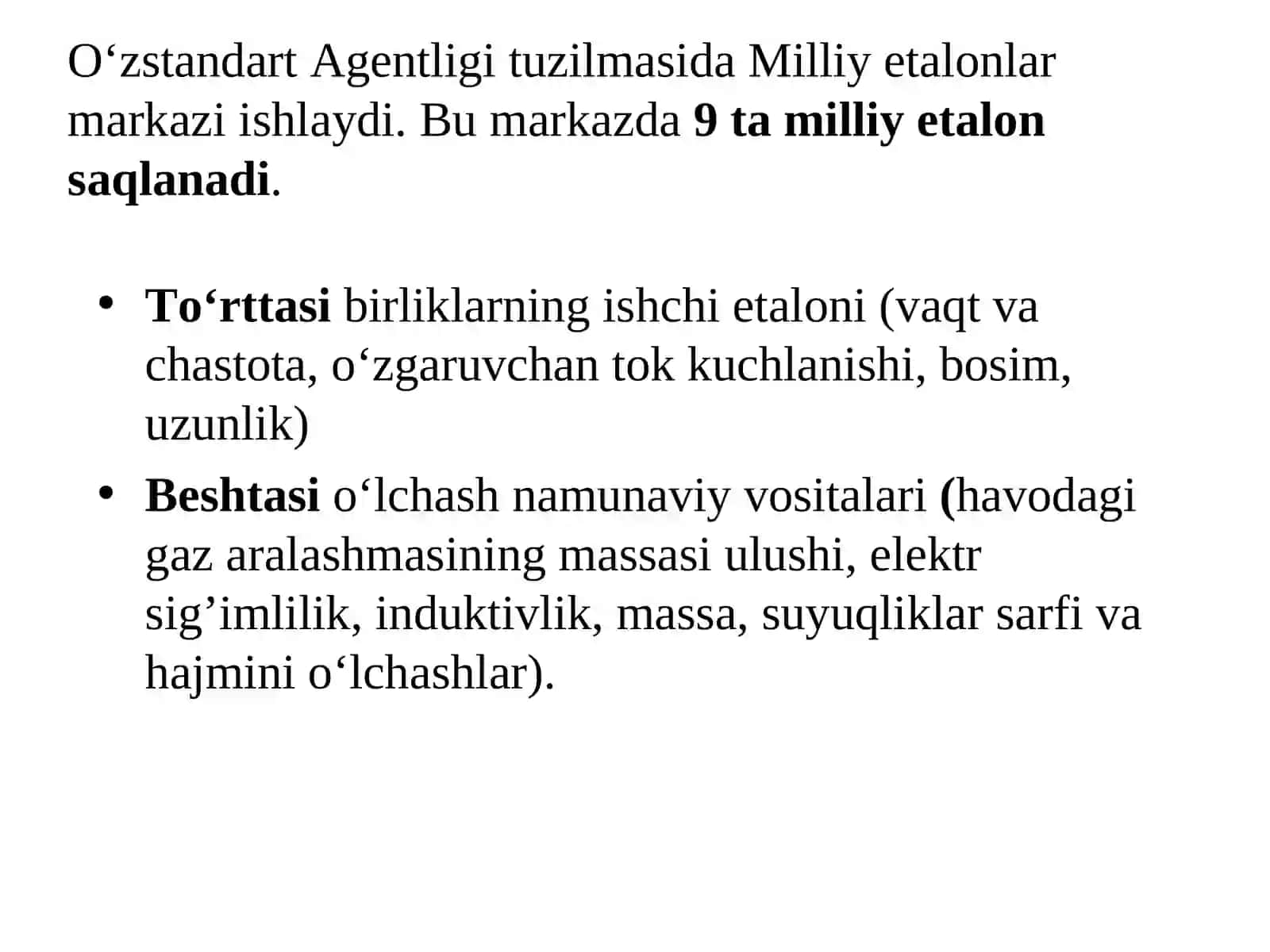 O‘lchаsh asboblarining metrologik tavsiflari 2