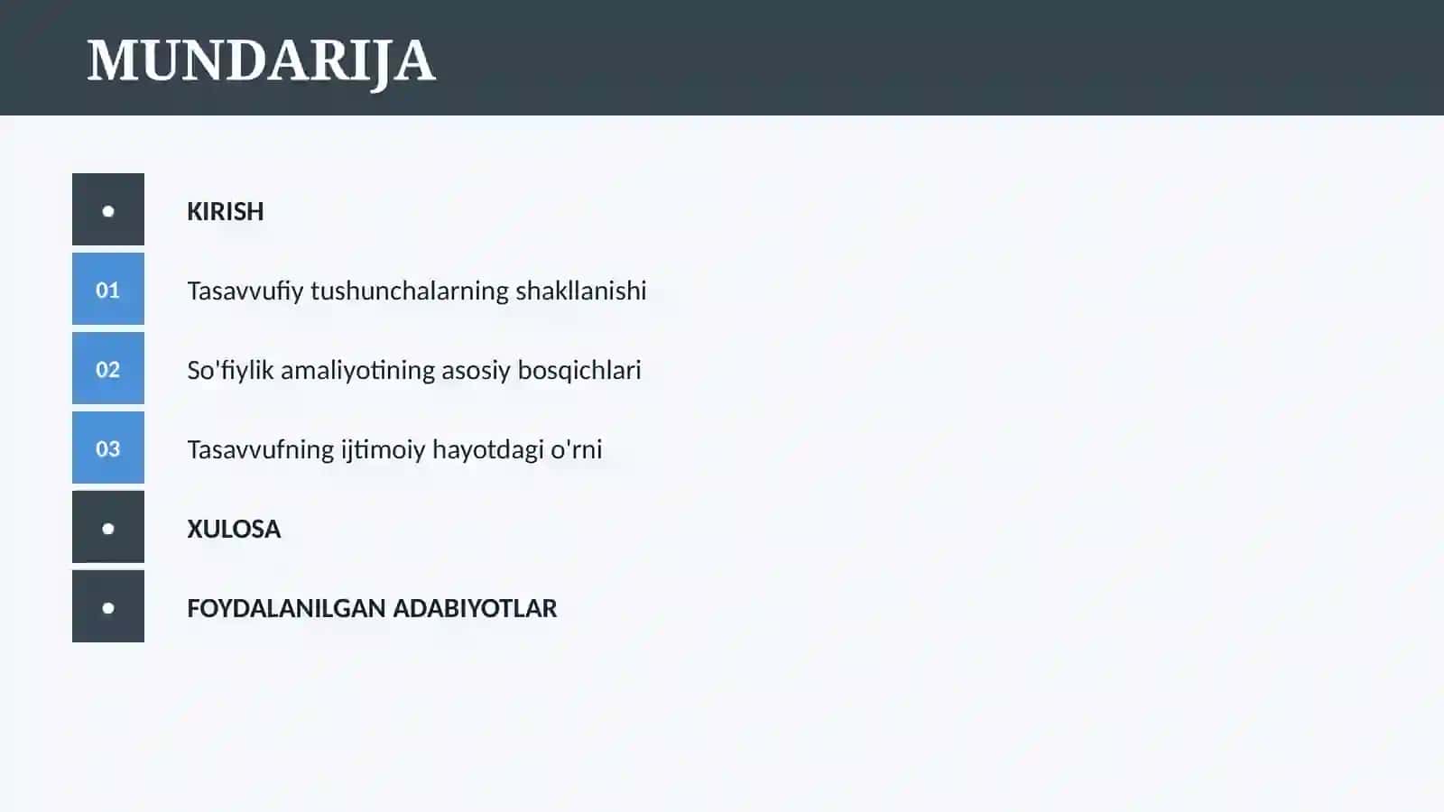 TASAVVUF TA`LIMOTI RIVOJINING O`ZIGA XOS XUSUSIYATLARI 2