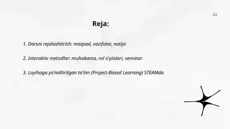 Ta'lim Metodlari va Vositalari 2